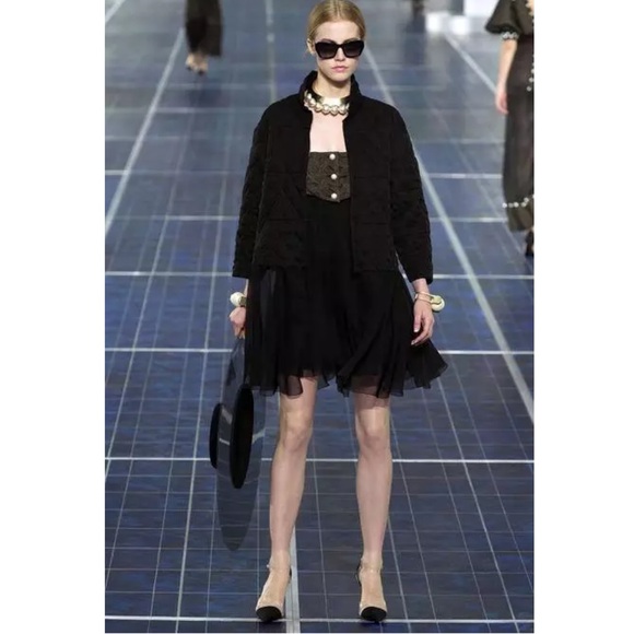 Chanel Spring 2013 strapless corset mini dress